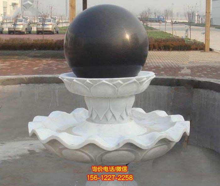 風(fēng)水球雕塑-景區(qū)廣場(chǎng)漢白玉小型風(fēng)水球噴泉石雕 風(fēng)水球雕塑-景區(qū)廣場(chǎng)漢白玉小型風(fēng)水球噴泉石雕