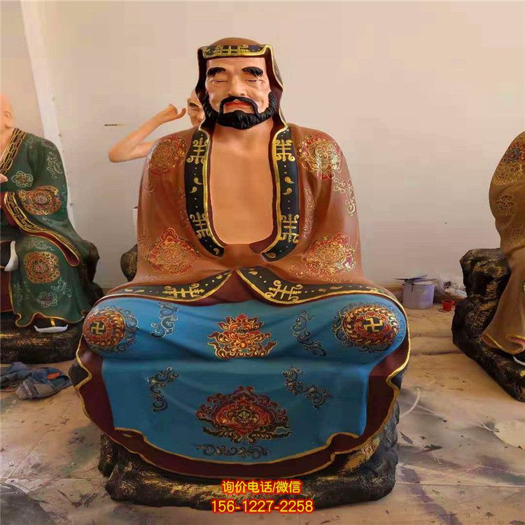 樹(shù)脂彩繪十八羅漢廠家 玻璃鋼十八羅漢雕塑廠家 _11236 樹(shù)脂彩繪十八羅漢廠家 玻璃鋼十八羅漢雕塑廠家 _11236