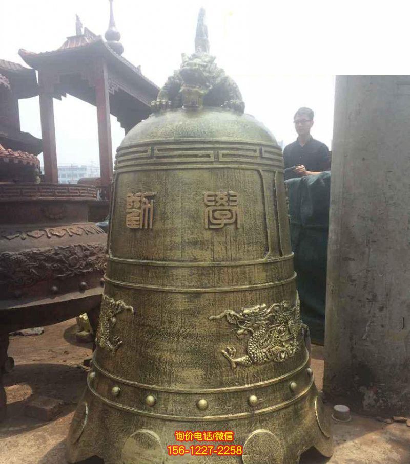 廣場(chǎng)寺廟鑄造黃銅鐘 廣場(chǎng)寺廟鑄造黃銅鐘