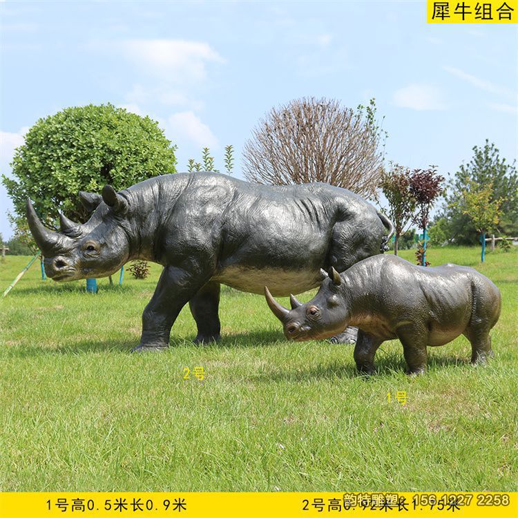 犀牛雕塑 玻璃鋼動(dòng)物犀牛雕塑 犀牛雕塑 玻璃鋼動(dòng)物犀牛雕塑